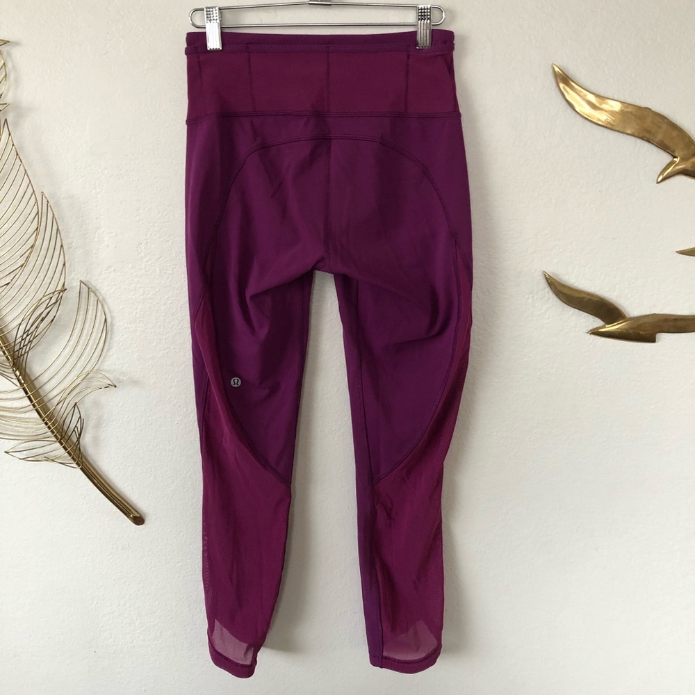 Lululemon mesh high waist leggings